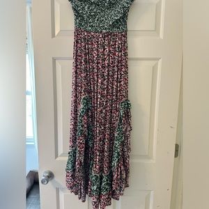 Free People Midi Floral dress